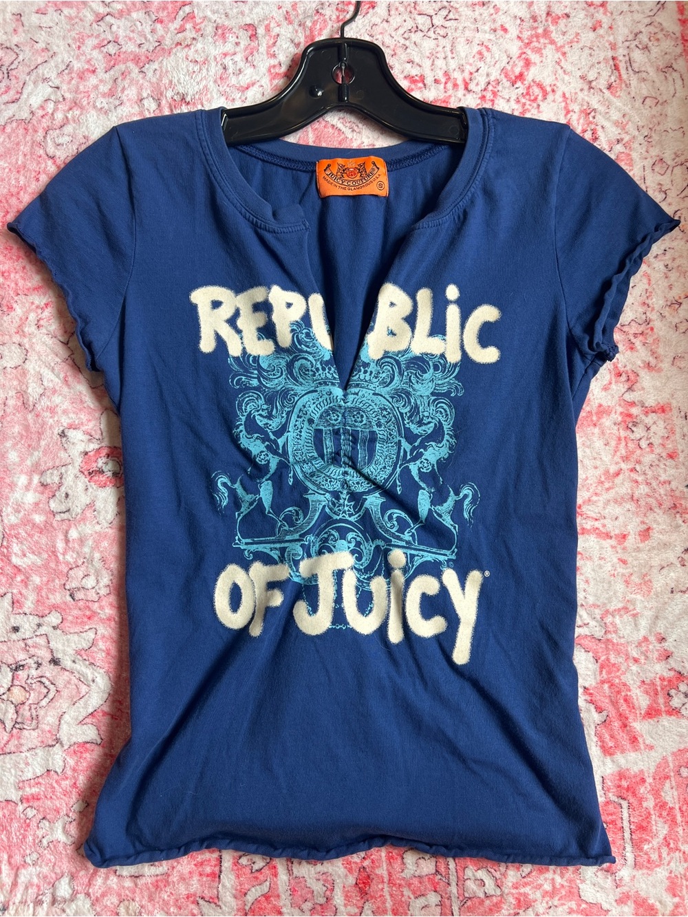 Juicy Couture Slogan T Shirt
